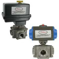 dwyer  Valves 閥
 Automated Ball Valve, 
3-Way SS NPT 
自動球閥-不鏽鋼NPT  3BV3系列