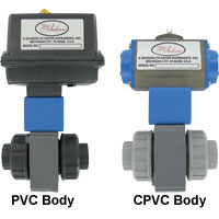 dwyer  Valves 閥 
Automated Ball Valve - 
Two-Way Plastic 自動球閥  PBV系列