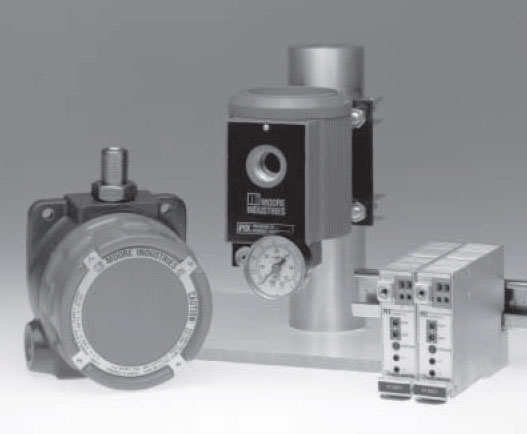 電流壓力轉換器 Moore PIT PIF 
and PIX Current to Pressure 
Transmitters